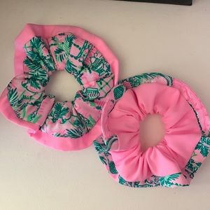 Lilly Pulitzer scrunchies